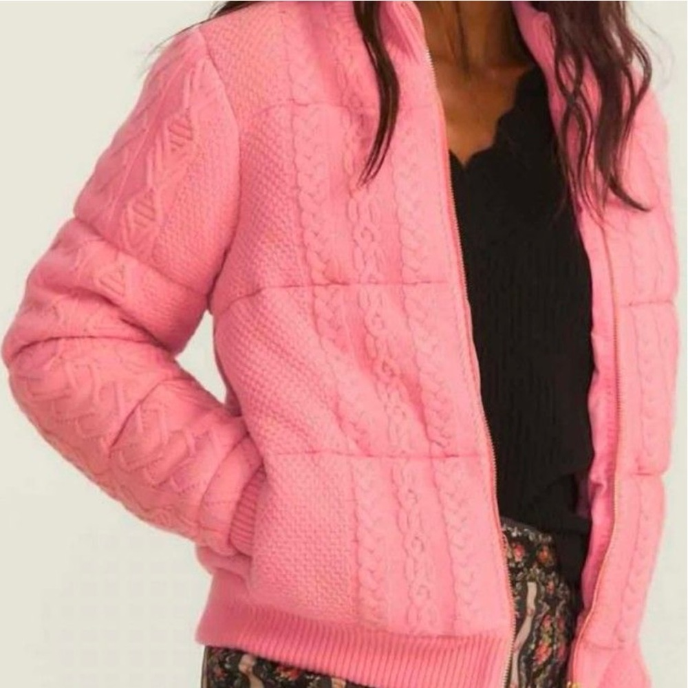 NWT LoveShackFancy Andora Bomber Jacket
